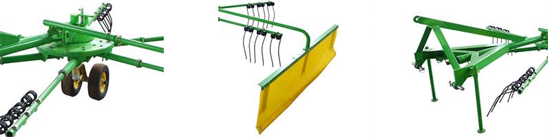Rotary Wheel Grass Rake