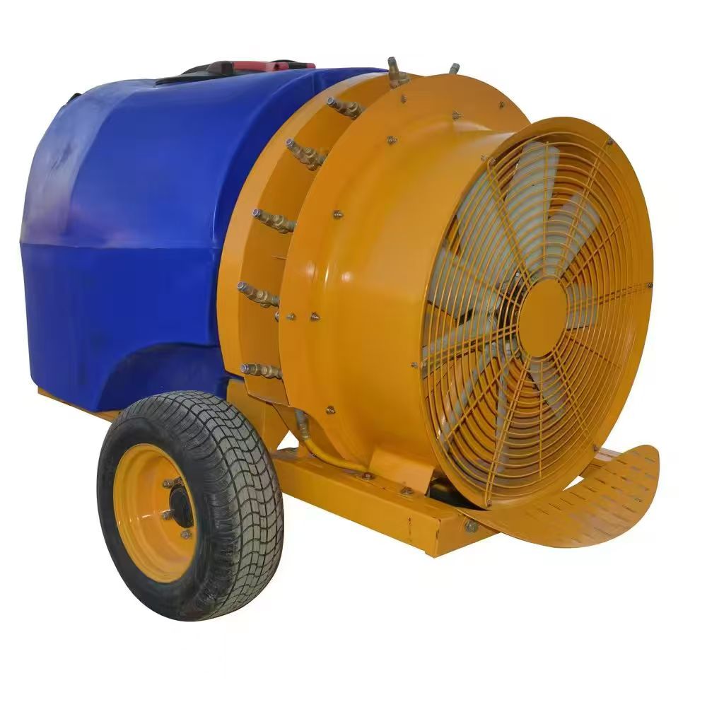 견인식 공기 분사 분무기