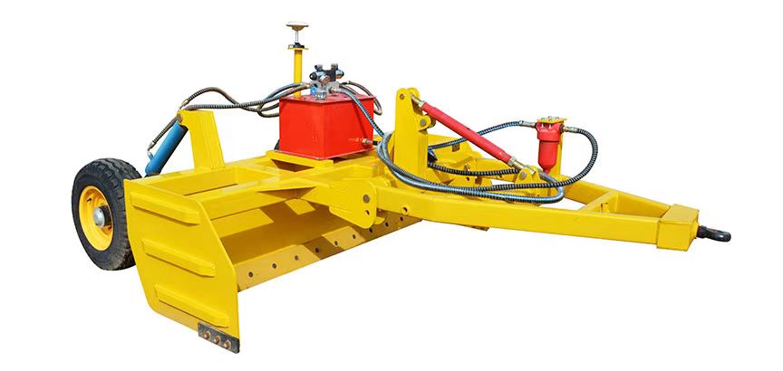 트랙터 탑재 토지 레벨링 기계 위성 그레이더