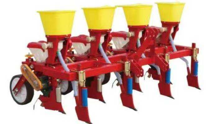 트랙터 장착 옥수수 씨앗