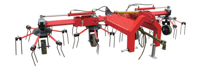 트랙터 장착 회전식 건초 갈퀴