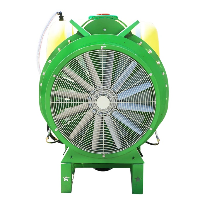 트랙터 PTO 3점 연결 과수원 공기 분사 분무기